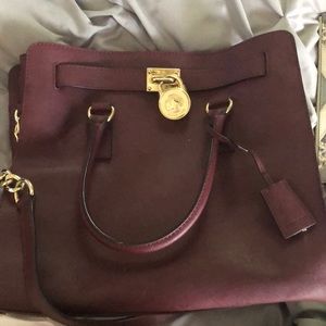 Michael Kors Hamilton saffiano bag